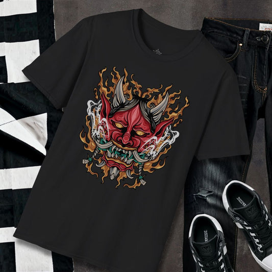 Red Oni Mask T-Shirt