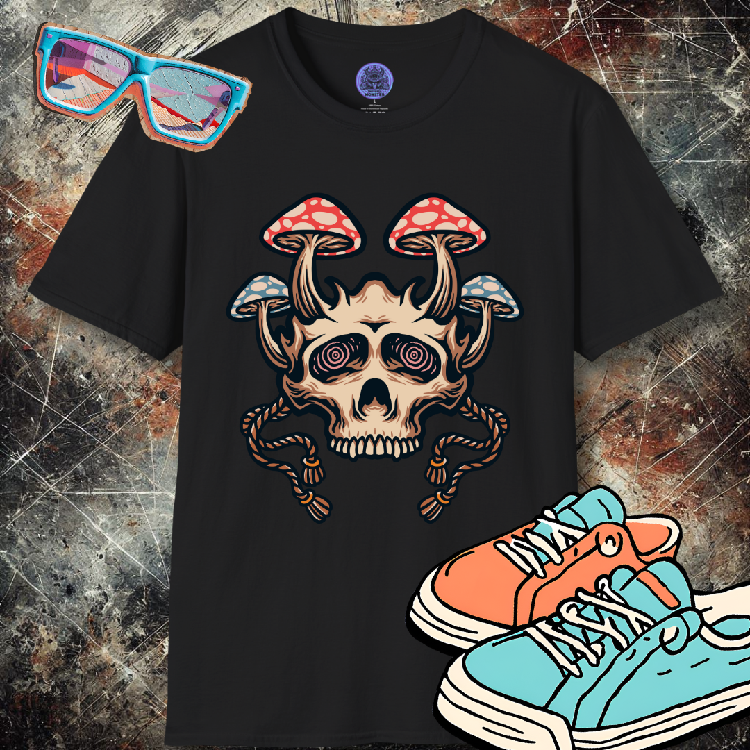 Skull Mask Shroom T-Shirt