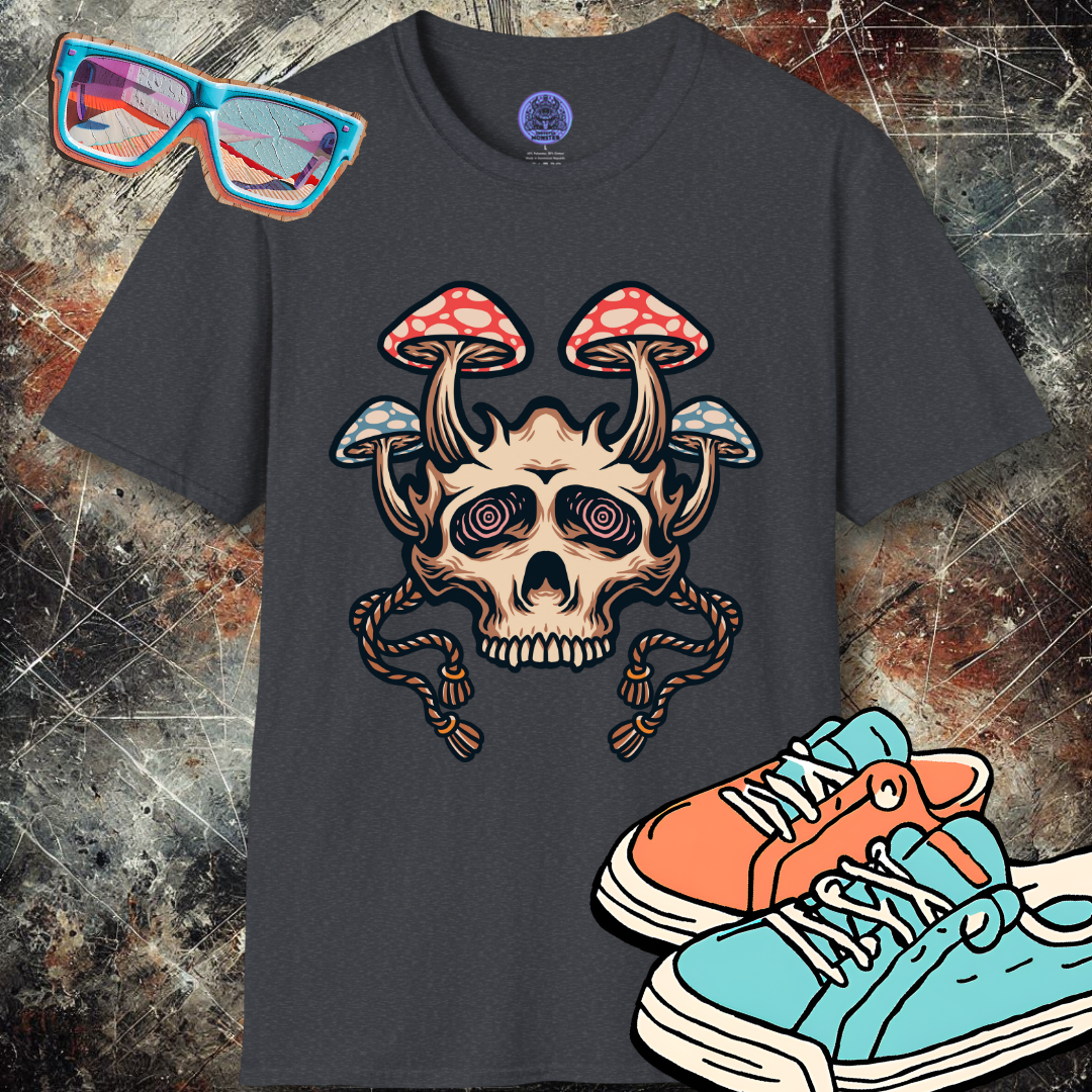 Skull Mask Shroom T-Shirt