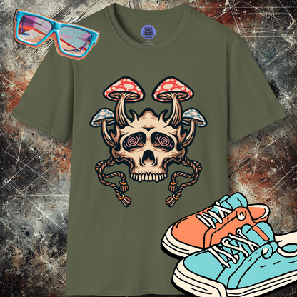 Skull Mask Shroom T-Shirt