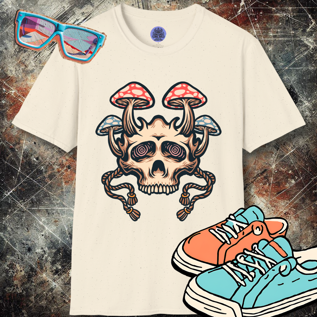 Skull Mask Shroom T-Shirt